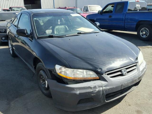 1HGCG22551A002708 - 2001 HONDA ACCORD BLACK photo 1