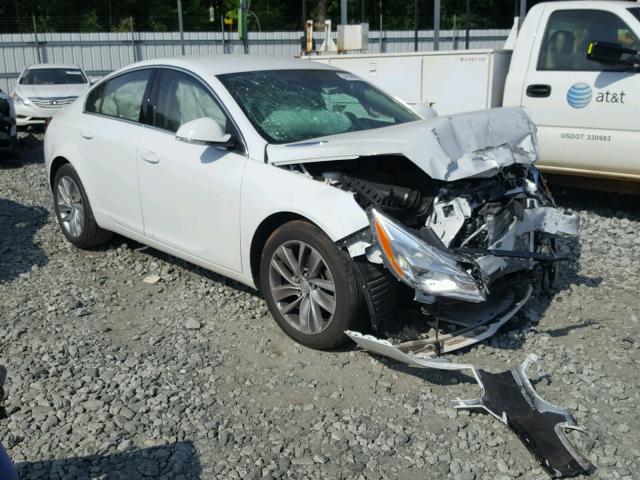 2G4GK5EX7G9108204 - 2016 BUICK REGAL WHITE photo 1