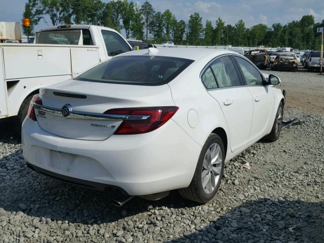 2G4GK5EX7G9108204 - 2016 BUICK REGAL WHITE photo 4