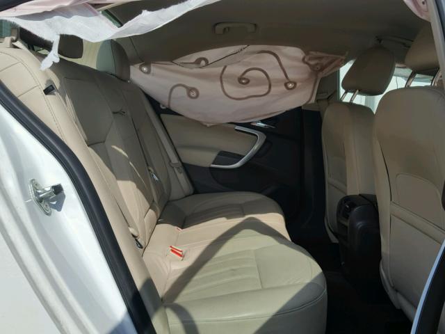 2G4GK5EX7G9108204 - 2016 BUICK REGAL WHITE photo 6