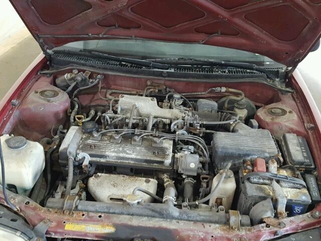 2T1AE09B4SC098484 - 1995 TOYOTA COROLLA LE 红色 照片 7