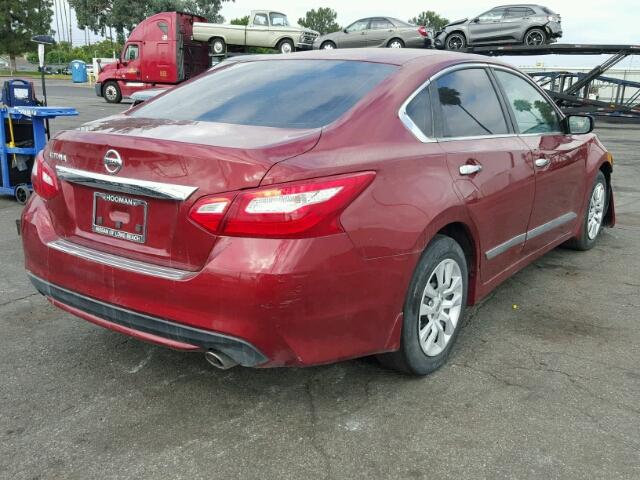 1N4AL3AP4GN348315 - 2016 NISSAN ALTIMA 2.5 RED photo 4