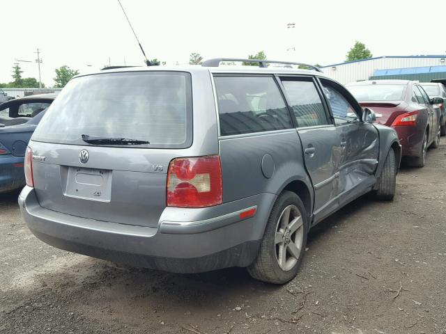WVWWH63B54E187599 - 2004 VOLKSWAGEN PASSAT GLX 灰色 照片 4