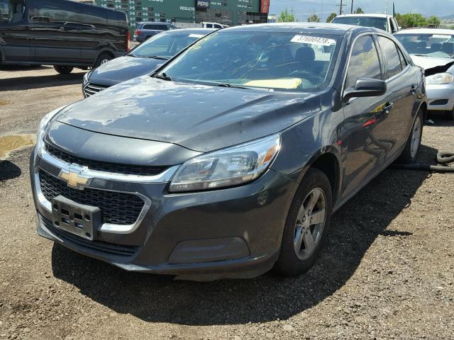 1G11B5SLXFF203253 - 2015 CHEVROLET MALIBU LS GRAY photo 2