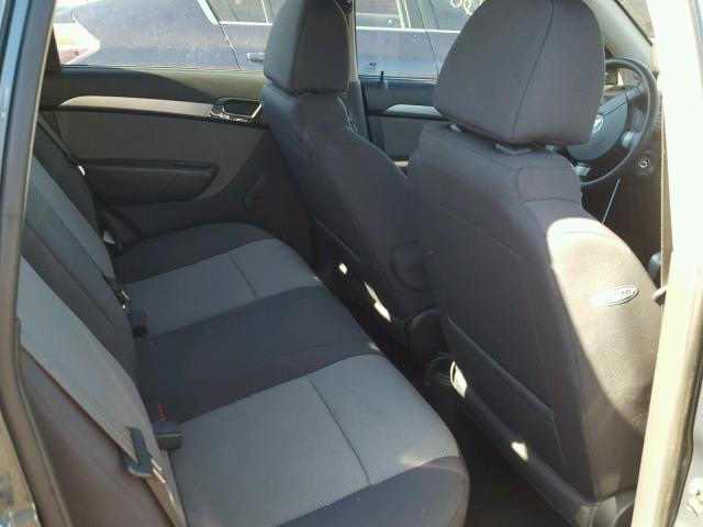 KL1TD6DE8AB127165 - 2010 CHEVROLET AVEO LS BLUE photo 6