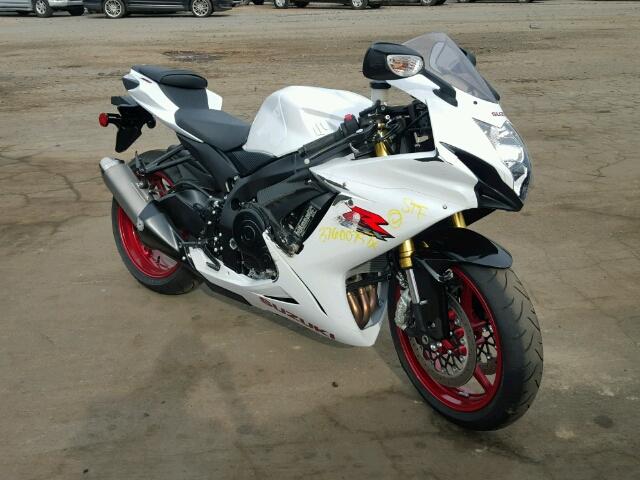 JS1GR7MA9H2101855 - 2017 SUZUKI GSX-R750 WHITE photo 1