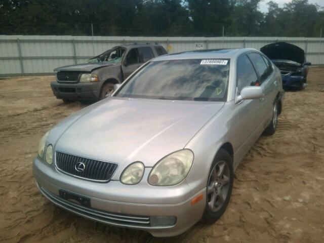 JT8BL69S810003218 - 2001 LEXUS GS Արծաթագույն լուսանկար 2