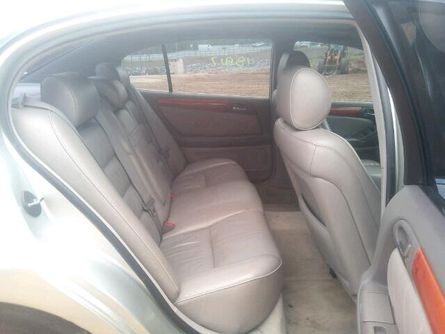 JT8BL69S810003218 - 2001 LEXUS GS Արծաթագույն լուսանկար 6