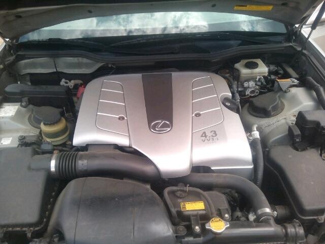 JT8BL69S810003218 - 2001 LEXUS GS Արծաթագույն լուսանկար 7