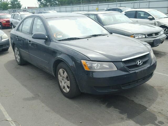 KMHET46C86A111612 - 2006 HYUNDAI SONATA GL BLACK photo 1