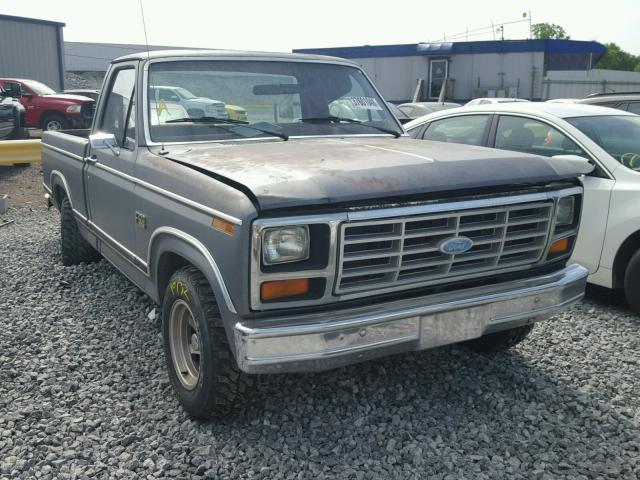 2FTCF10F0CCA58340 - 1982 FORD F100 GRAY photo 1