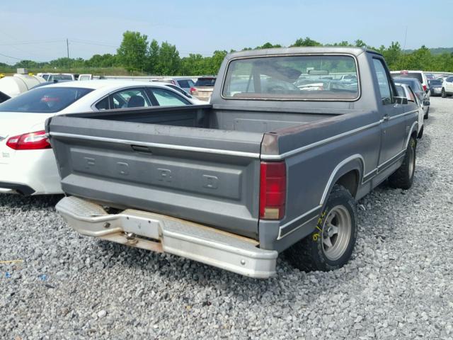 2FTCF10F0CCA58340 - 1982 FORD F100 GRAY photo 4
