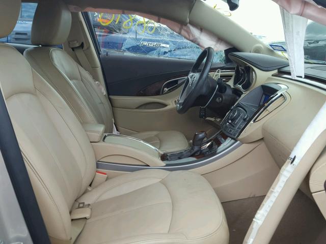 1G4GD5E34CF112686 - 2012 BUICK LACROSSE P TAN photo 5