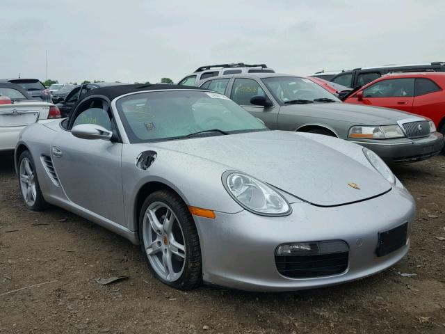 WP0CA29855U710512 - 2005 PORSCHE BOXSTER SILVER photo 1