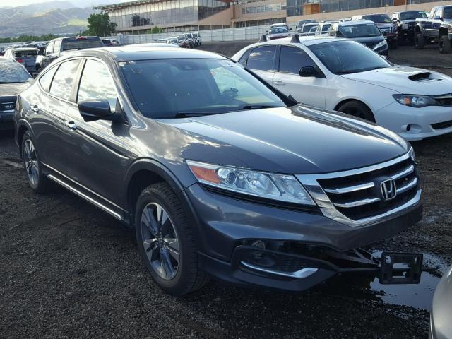 5J6TF2H58DL002794 - 2013 HONDA CROSSTOUR GRAY photo 1