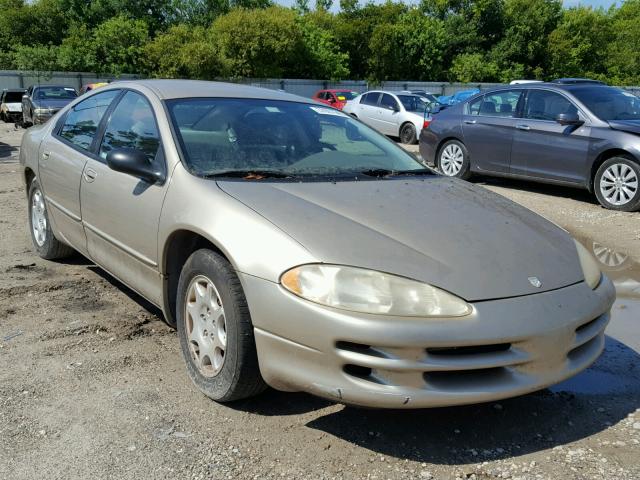 2B3HD46R22H267516 - 2002 DODGE INTREPID S ოქროსფერი ფოტო 1