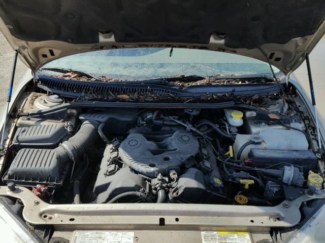 2B3HD46R22H267516 - 2002 DODGE INTREPID S ოქროსფერი ფოტო 7