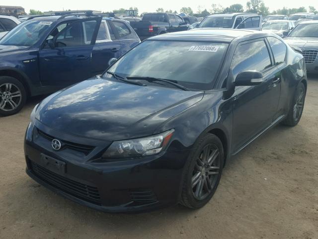 JTKJF5C75D3056375 - 2013 SCION TC BLACK photo 2