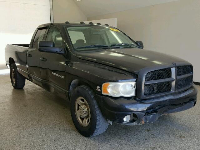 3D7KA28C04G122395 - 2004 DODGE RAM 2500 S BLACK photo 1