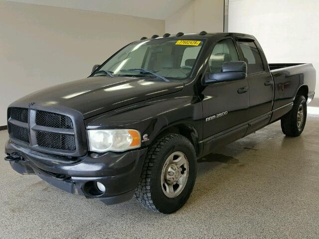 3D7KA28C04G122395 - 2004 DODGE RAM 2500 S BLACK photo 2
