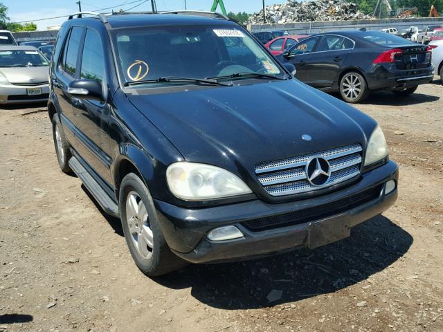 4JGAB75E35A551399 - 2005 MERCEDES-BENZ ML 500 BLACK photo 1