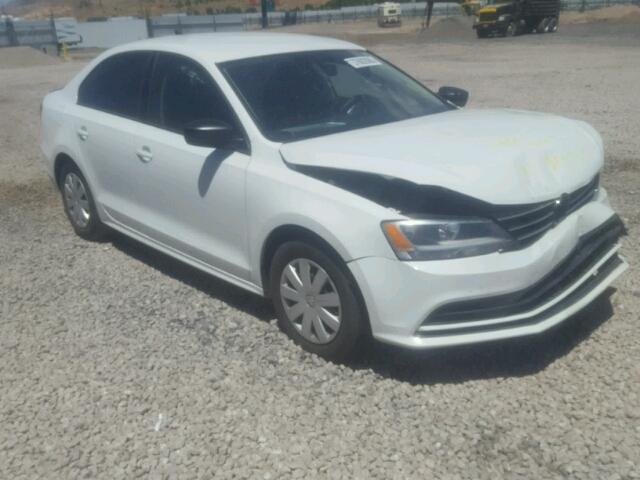 3VW2K7AJ1FM280775 - 2015 VOLKSWAGEN JETTA BASE 白色 照片 1