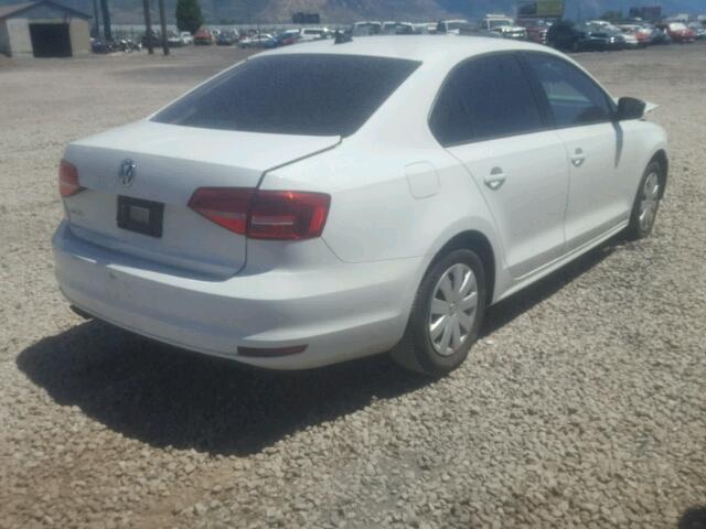 3VW2K7AJ1FM280775 - 2015 VOLKSWAGEN JETTA BASE 白色 照片 4