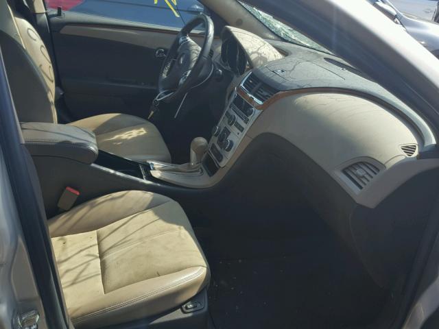 1G1ZF5E74CF101044 - 2012 CHEVROLET MALIBU 3LT ბეჟი ფოტო 5