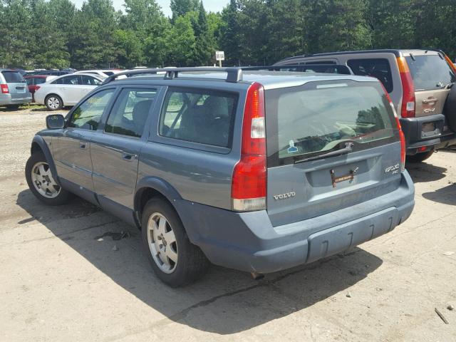 YV1SZ58DX11042698 - 2001 VOLVO V70 XC GREEN photo 3