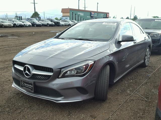 WDDSJ4GB5JN539812 - 2018 MERCEDES-BENZ CLA 250 4M GRAY photo 2