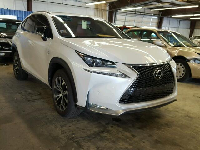 JTJBARBZ7F2012095 - 2015 LEXUS NX 200T WHITE photo 1