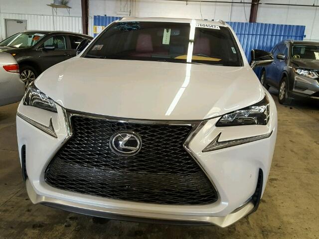 JTJBARBZ7F2012095 - 2015 LEXUS NX 200T WHITE photo 9