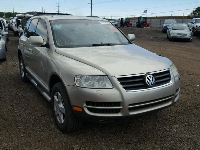 WVGBC77L24D054998 - 2004 VOLKSWAGEN TOUAREG 3. TAN photo 1