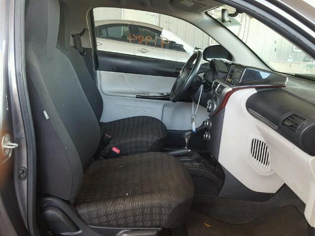 JTNJJXB00CJ014269 - 2012 TOYOTA SCION IQ CHARCOAL photo 5