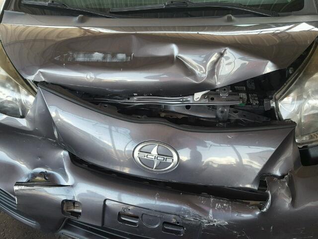 JTNJJXB00CJ014269 - 2012 TOYOTA SCION IQ CHARCOAL photo 7