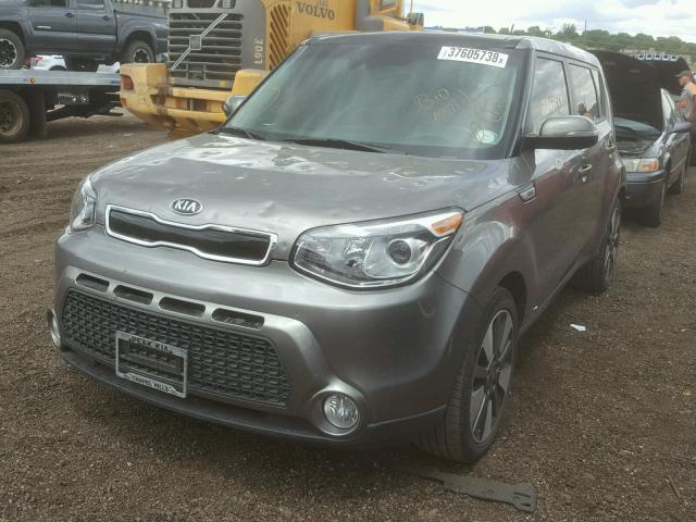 KNDJX3A57G7347905 - 2016 KIA SOUL ! SILVER photo 2