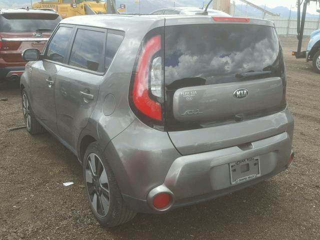 KNDJX3A57G7347905 - 2016 KIA SOUL ! SILVER photo 3