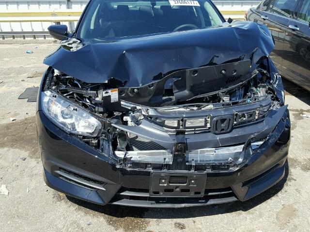 19XFC2F55HE009666 - 2017 HONDA CIVIC BLACK photo 9