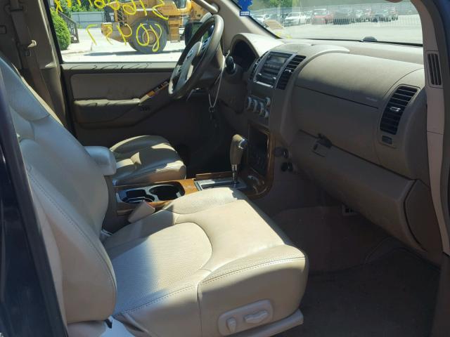 5N1AR18W76C623692 - 2006 NISSAN PATHFINDER ლურჯი ფოტო 5