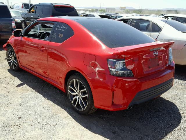 JTKJF5C79E3077781 - 2014 TOYOTA SCION TC 红色 照片 3