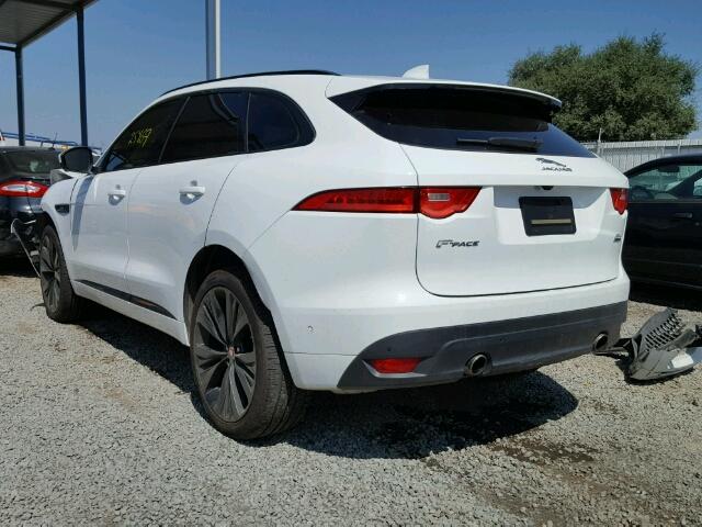 SADCL2BV6HA070394 - 2017 JAGUAR F-PACE WHITE photo 3