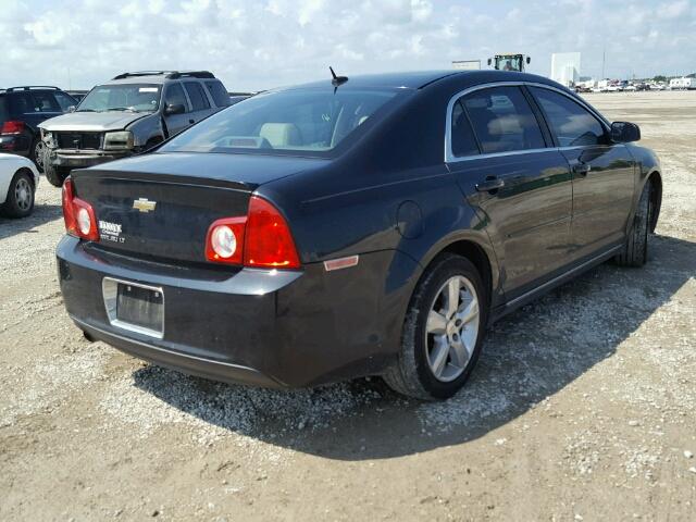 1G1ZD5EB9AF183151 - 2010 CHEVROLET MALIBU 2LT BLACK photo 4