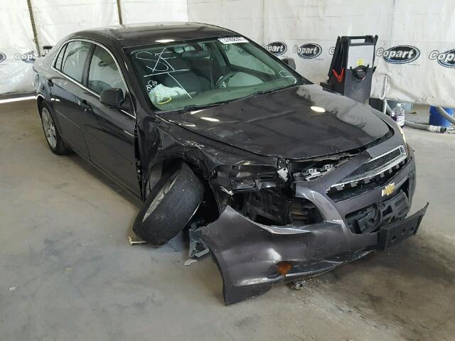 1G1ZA5EU1CF389609 - 2012 CHEVROLET MALIBU LS CHARCOAL photo 1