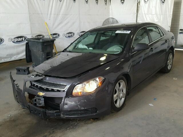 1G1ZA5EU1CF389609 - 2012 CHEVROLET MALIBU LS CHARCOAL photo 2