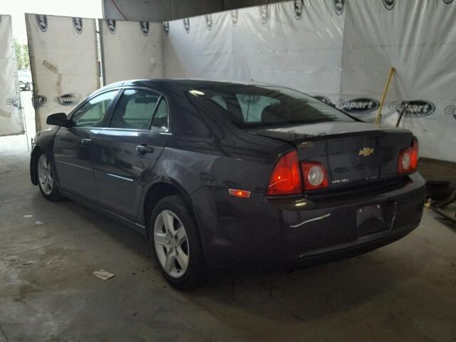 1G1ZA5EU1CF389609 - 2012 CHEVROLET MALIBU LS CHARCOAL photo 3