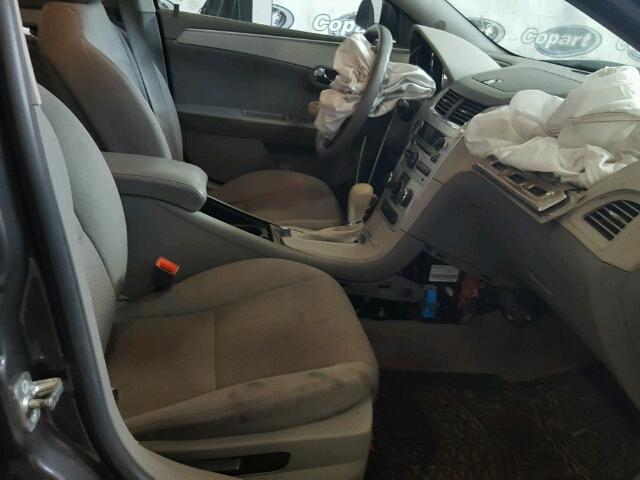 1G1ZA5EU1CF389609 - 2012 CHEVROLET MALIBU LS CHARCOAL photo 5