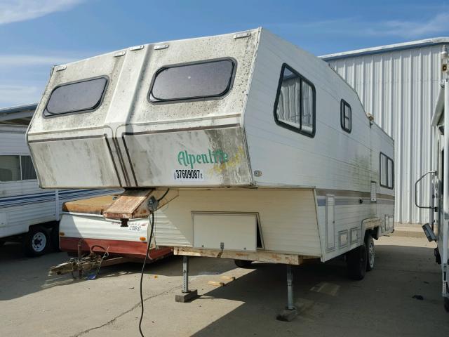 1W53ATN24DY001532 - 1983 ALPI 5TH WHEEL WHITE photo 2