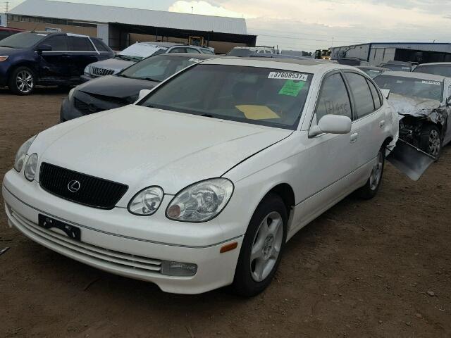 JT8BD68S0X0069365 - 1999 LEXUS GS WHITE photo 2