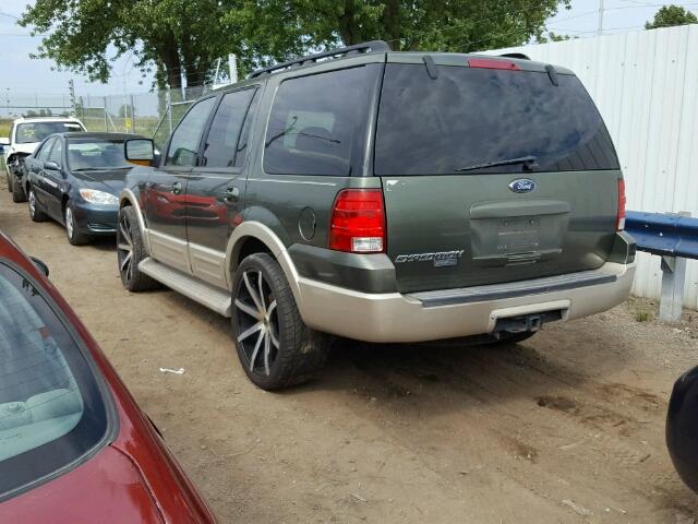 1FMPU17535LA20948 - 2005 FORD EXPEDITION GREEN photo 3