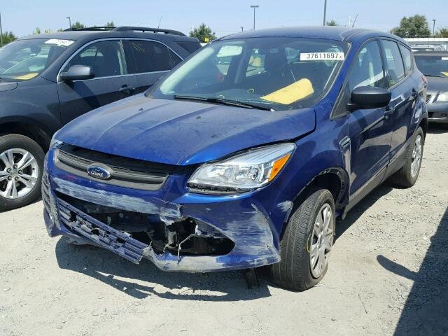 1FMCU0F72GUA68479 - 2016 FORD ESCAPE S BLUE photo 2